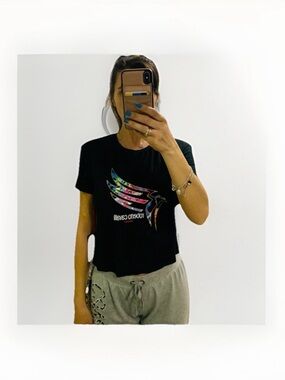 Roberto Cavalli Sport tie back T-shirt